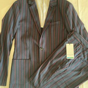 Scotch & Soda Men's Wool Suit